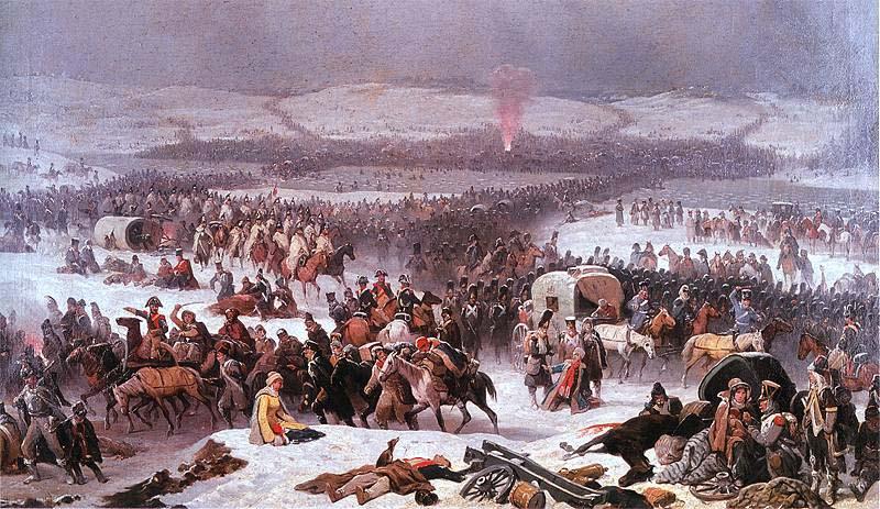January Suchodolski The Grande Armee Crossing the Berezina. oil painting image